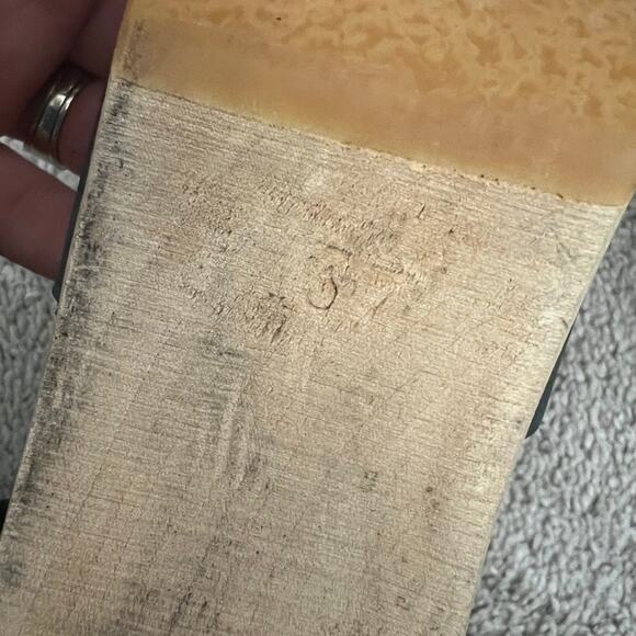 BRYR Emma Closed Toe High Heel Clog Women Size 37 - Picture 12 of 16